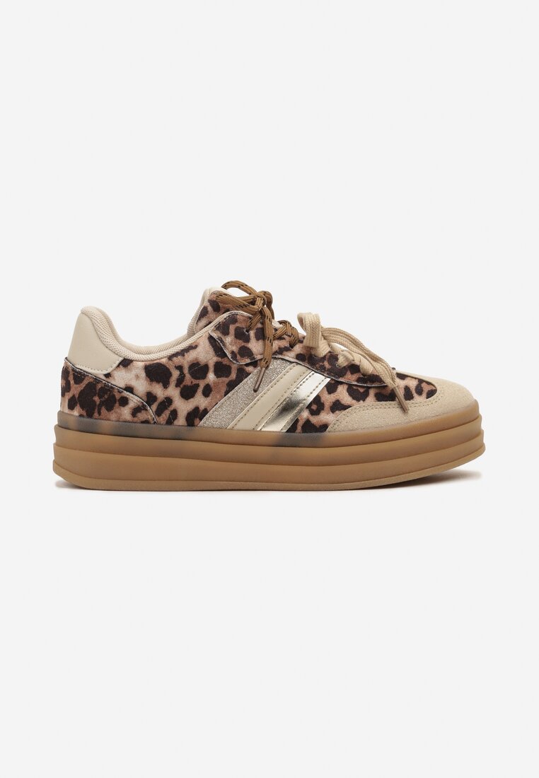 Sneakers Teladriena Imprimeu leopard