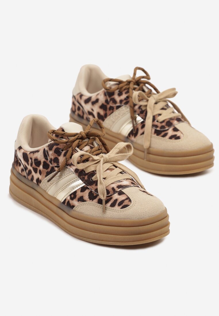 Sneakers Teladriena Imprimeu leopard