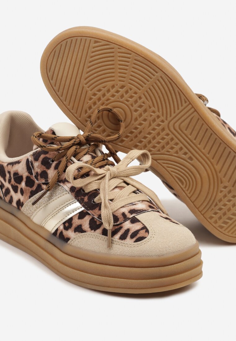 Sneakers Teladriena Imprimeu leopard