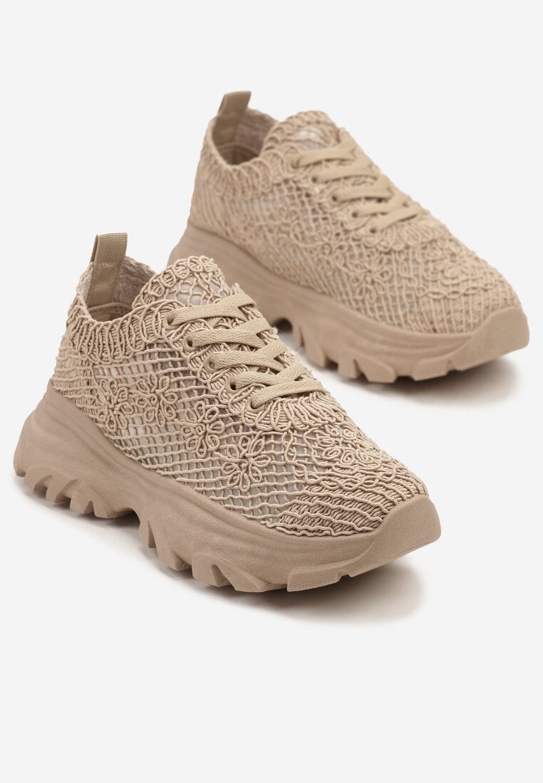 Sneakers Toliselle Bej închis