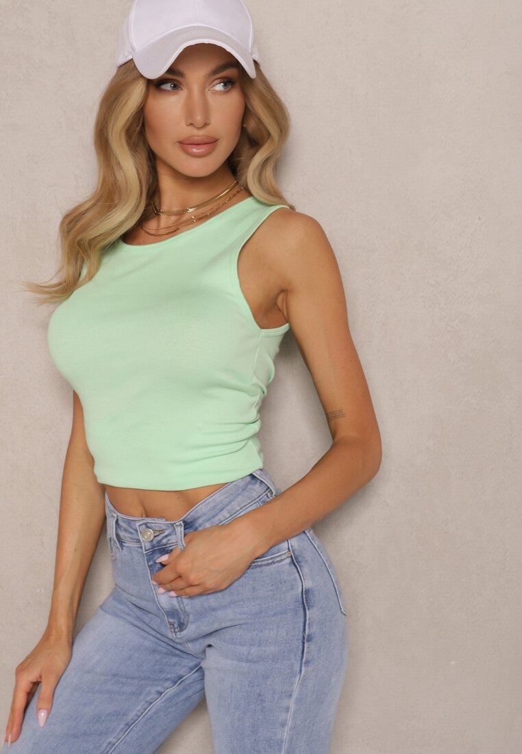 Top Nusithiela Verde deschis