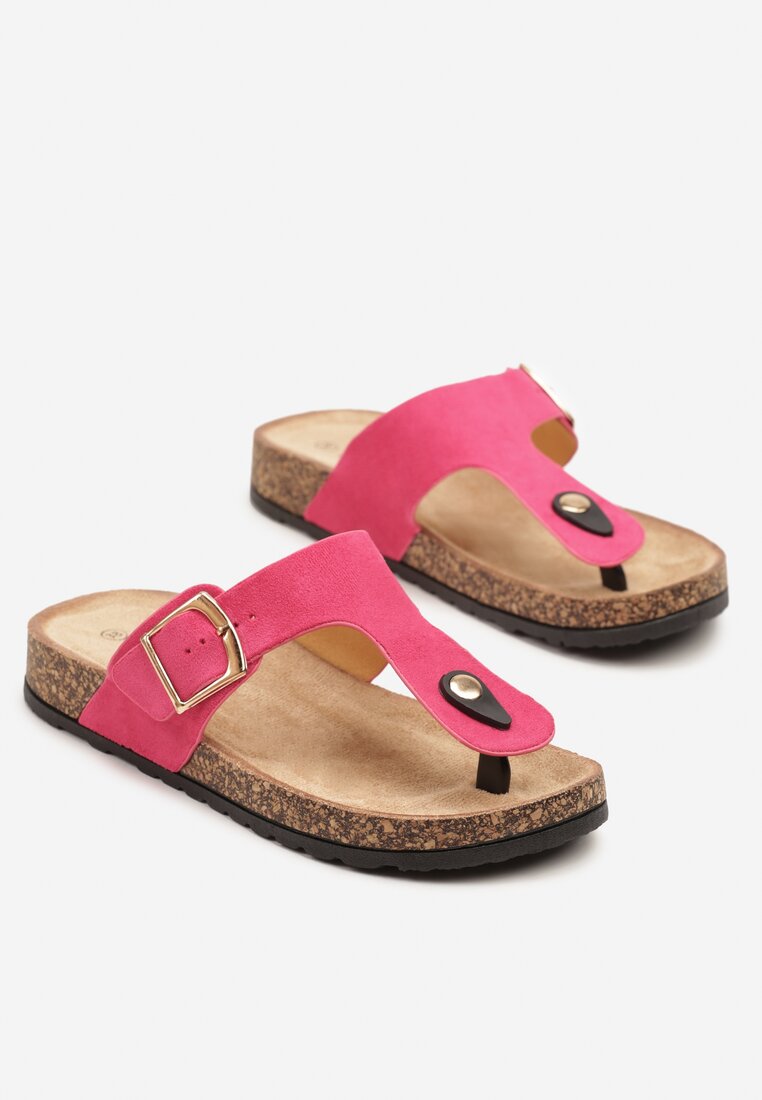 Șlapi Arrivona Fucsia