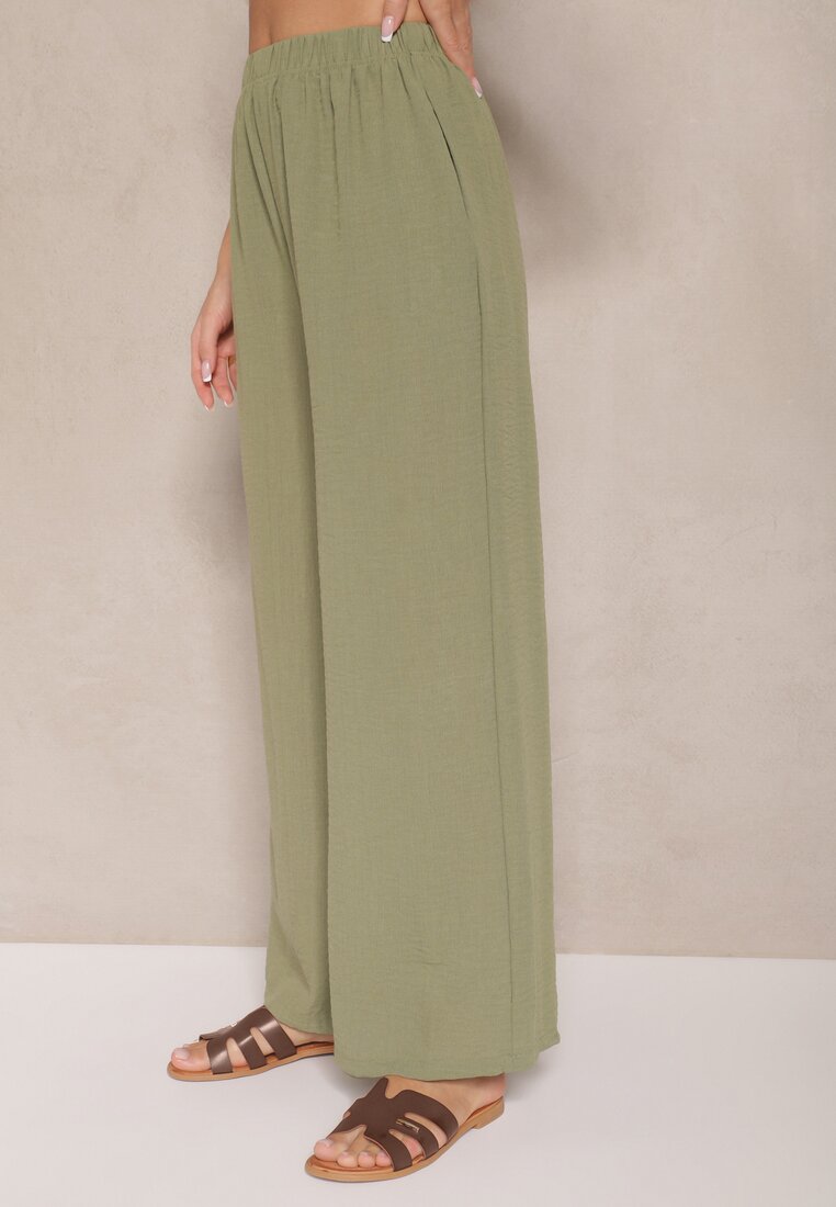 Pantaloni Ollevia Verde închis