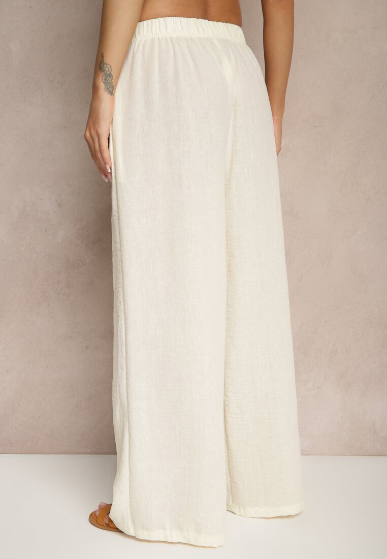 Pantaloni Ollevia Bej deschis