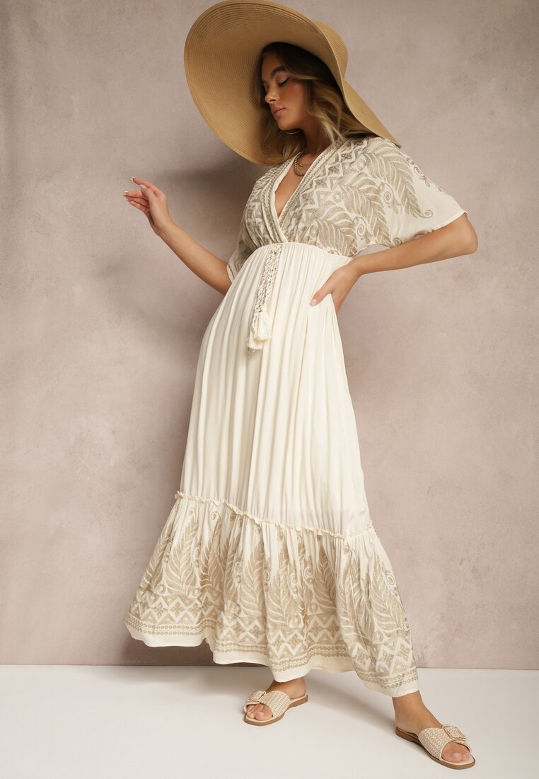 Rochie Grelhira Bej deschis