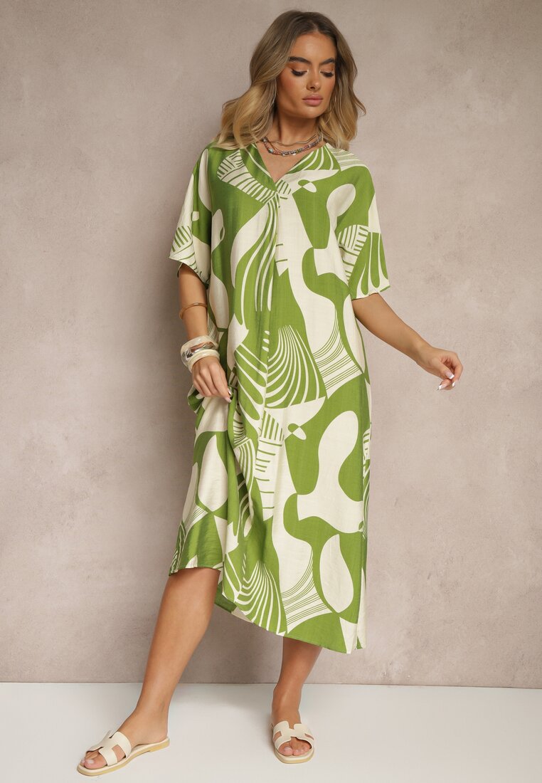 Rochie Sallinori Verde deschis