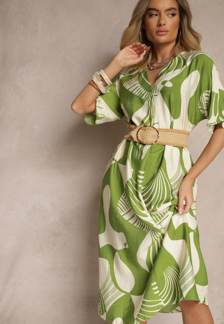Rochie Sallinori Verde deschis