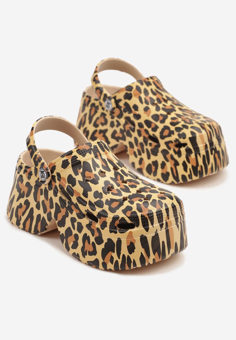 Papuci Pallisca Imprimeu leopard