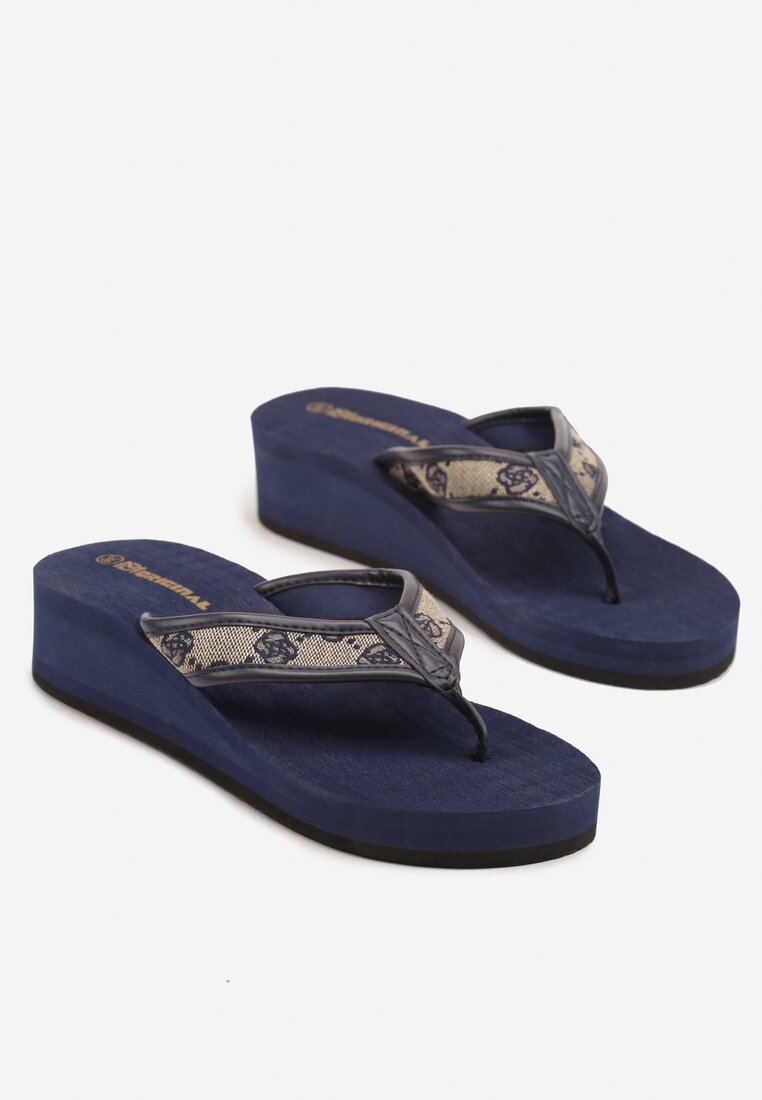 Șlapi Arvisoni Bleumarin