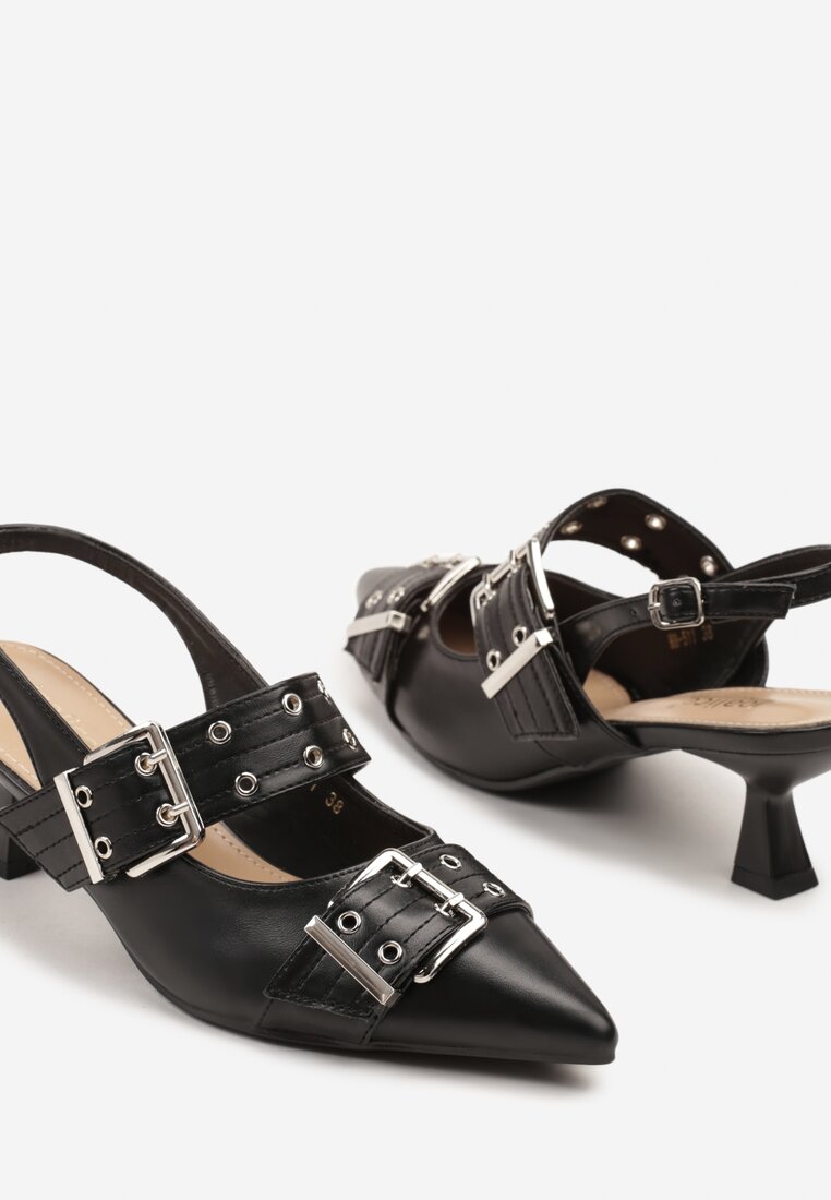 Sandale Leaelia Negre