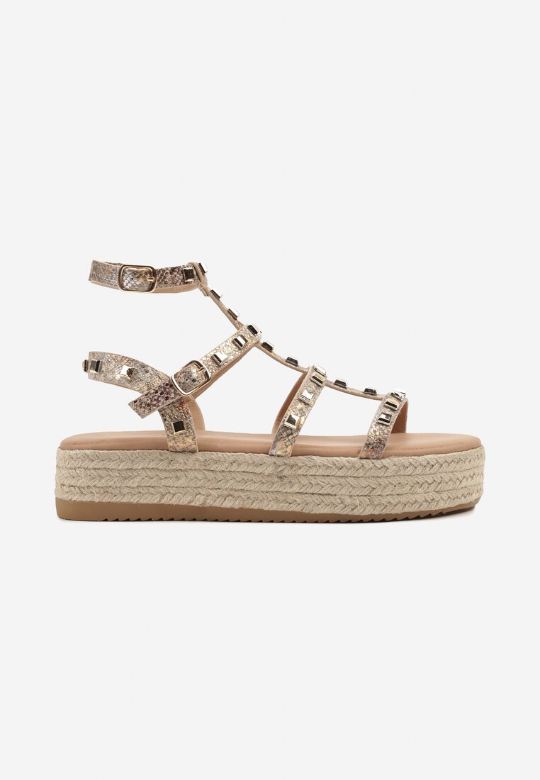 Sandale Sonalisa Print piele de șarpe