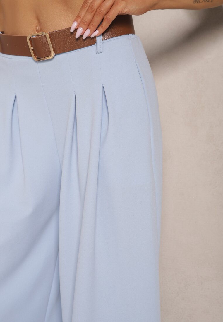 Pantaloni Rasalle Albastru deschis