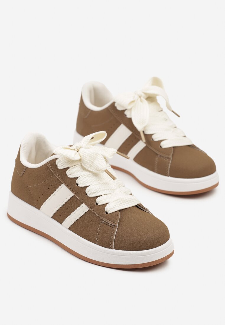 Sneakers Bej închis
