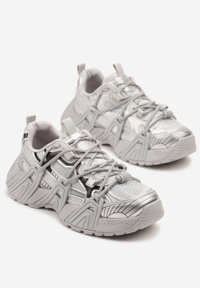 Sneakers Eledisa Argintii
