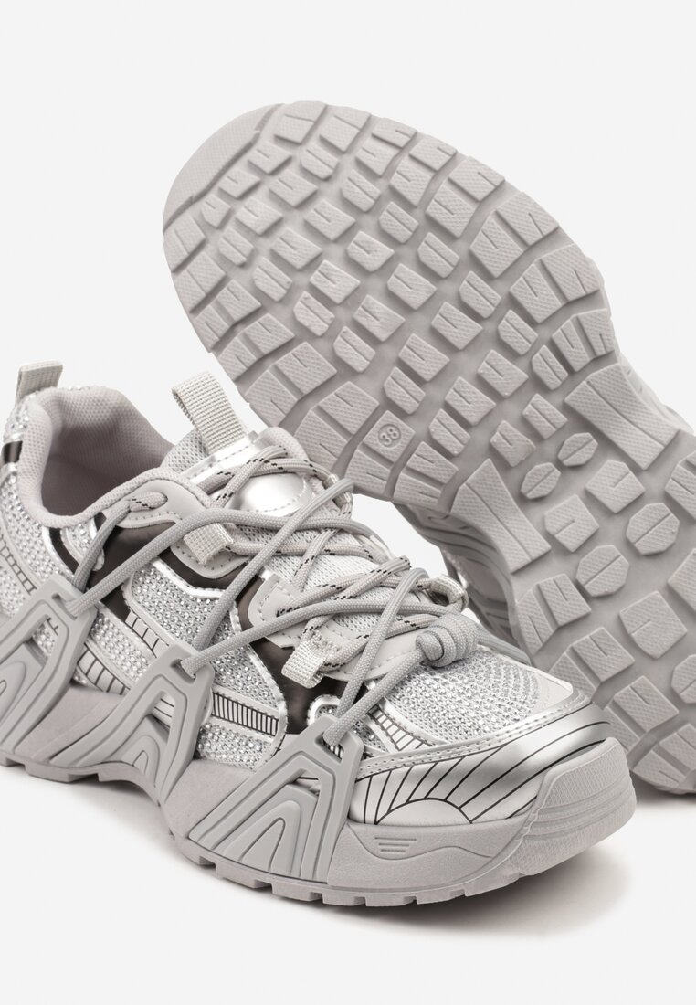 Sneakers Eledisa Argintii