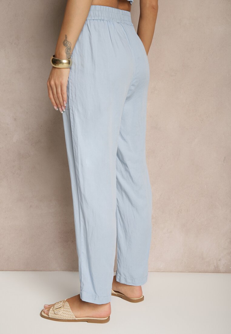 Pantaloni Calwia Albastru deschis