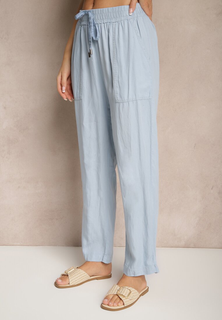 Pantaloni Calwia Albastru deschis