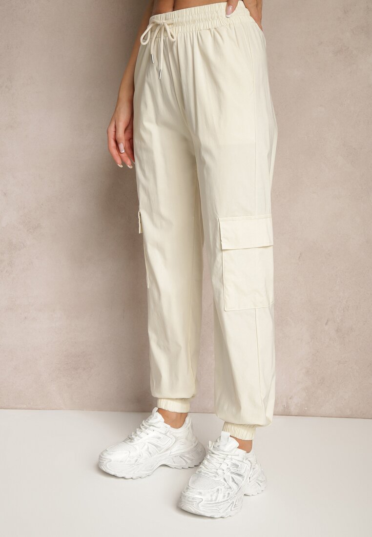 Pantaloni Arrioelle Bej deschis