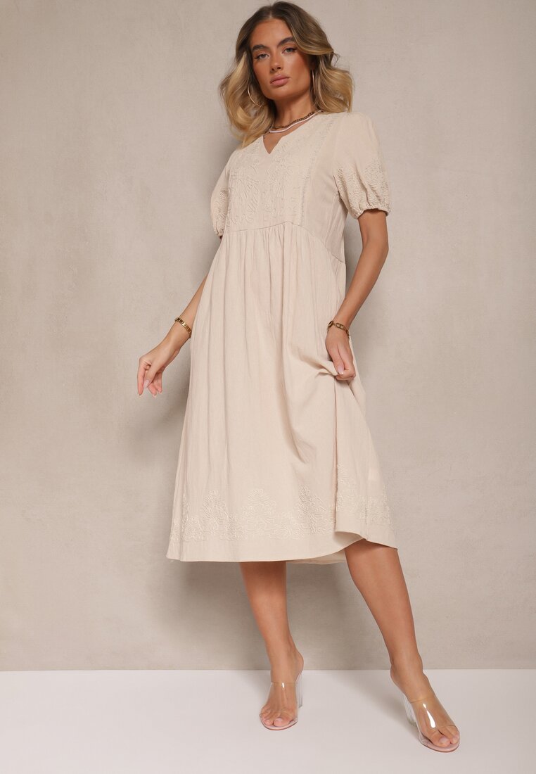 Rochie Lannilsa Bej deschis