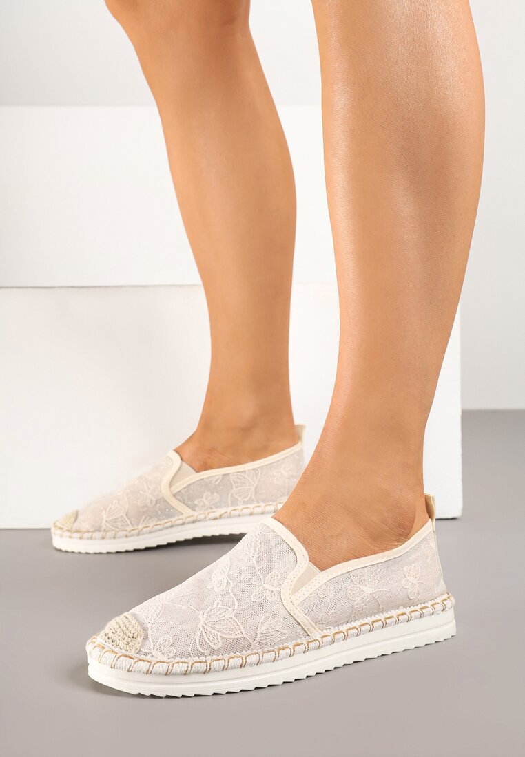 Espadrile Vivello Bej