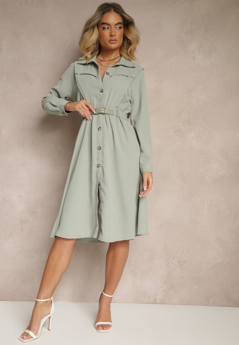 Rochie Verde deschis