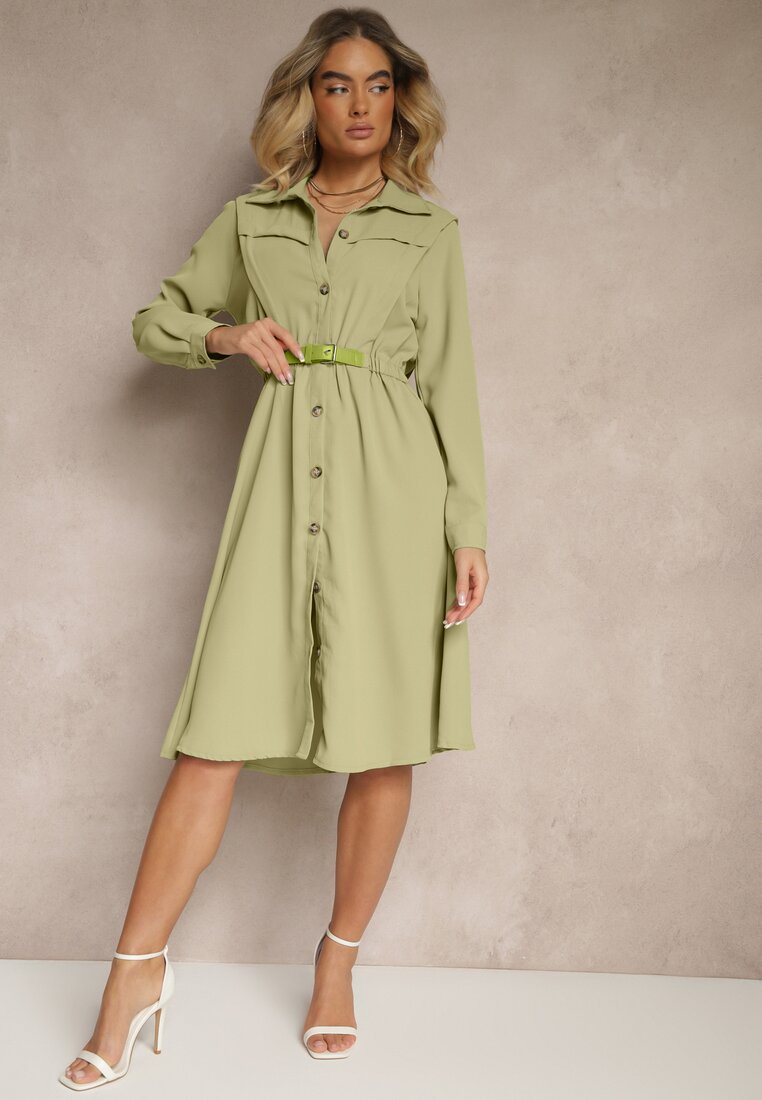 Rochie Verde închis