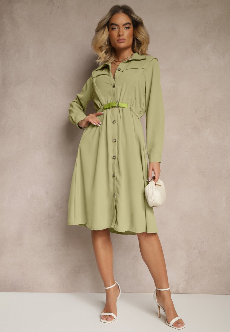 Rochie Verde închis