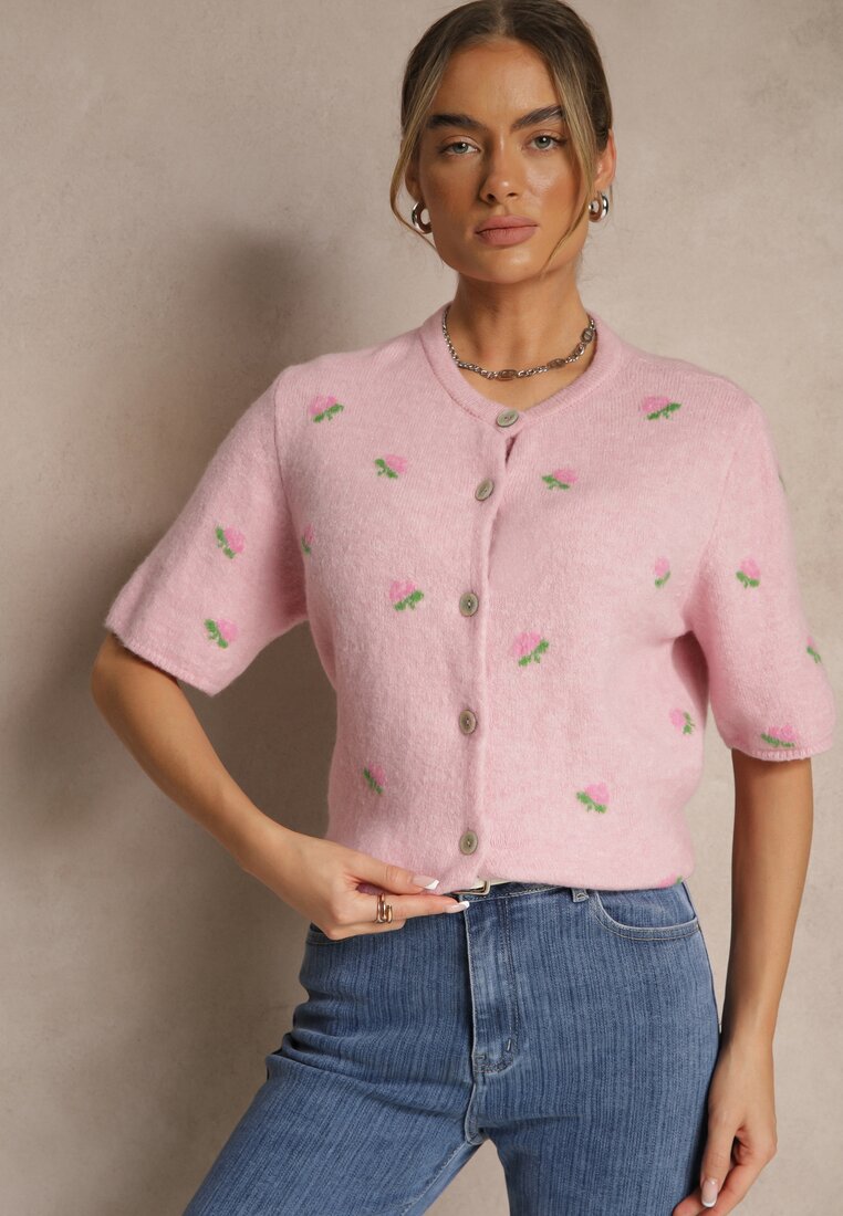 Cardigan Korivelle Roz