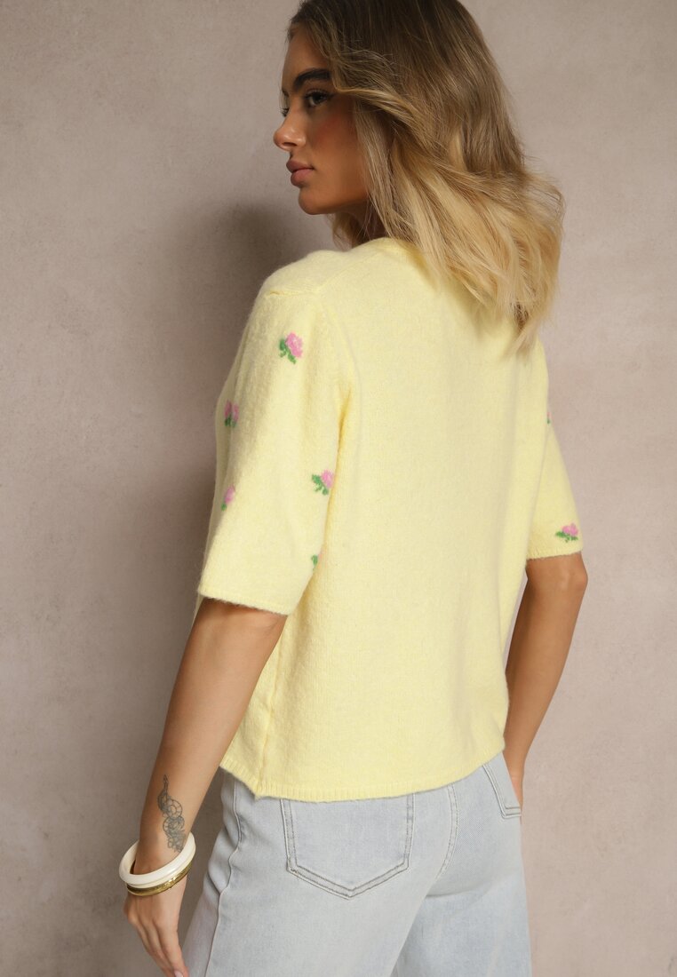 Cardigan Korivelle Galben