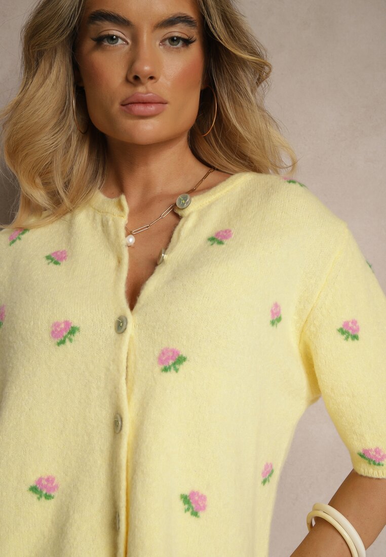Cardigan Korivelle Galben