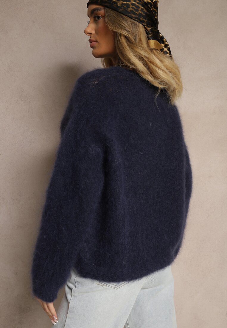Cardigan Koriano Bleumarin
