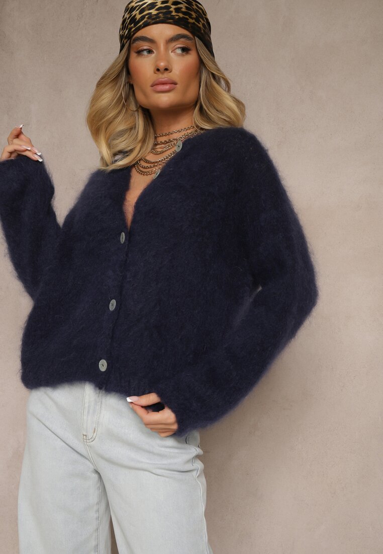 Cardigan Koriano Bleumarin