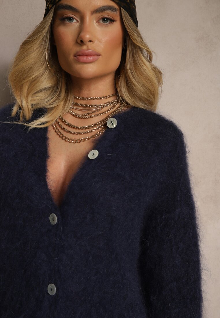 Cardigan Koriano Bleumarin
