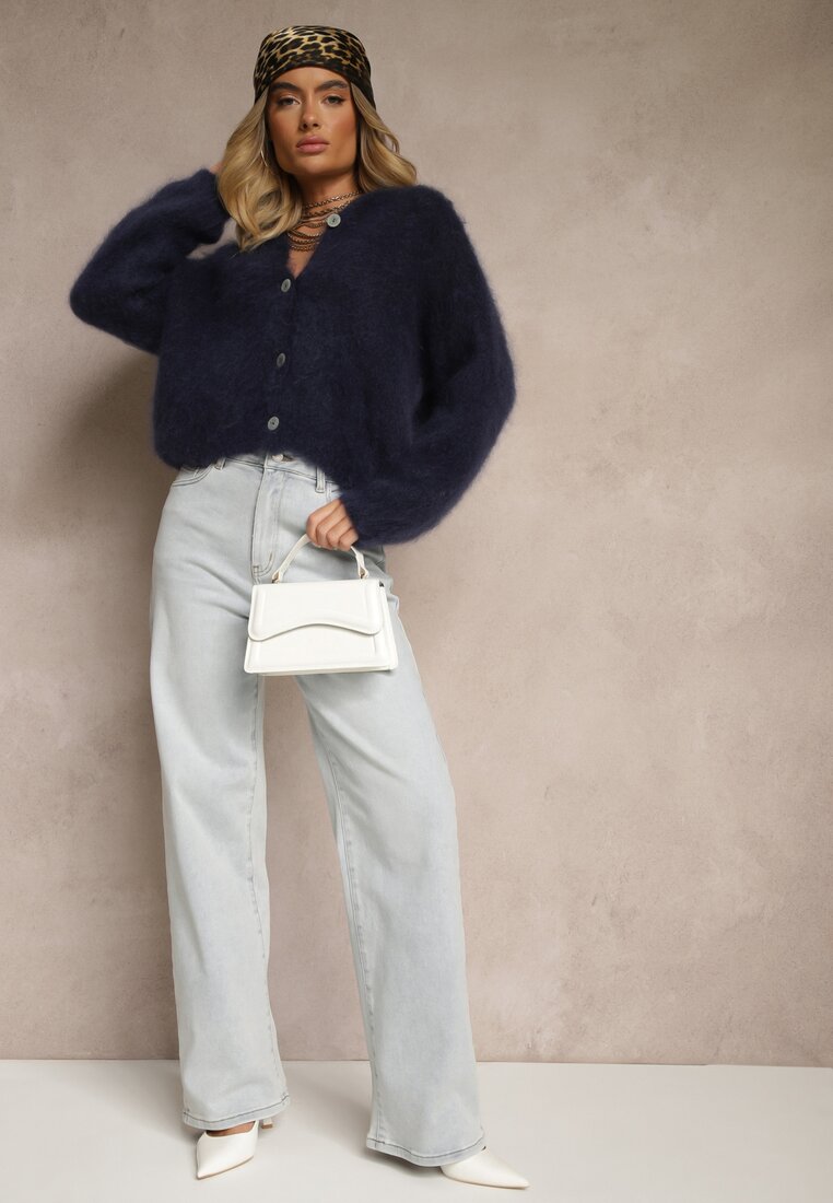 Cardigan Koriano Bleumarin