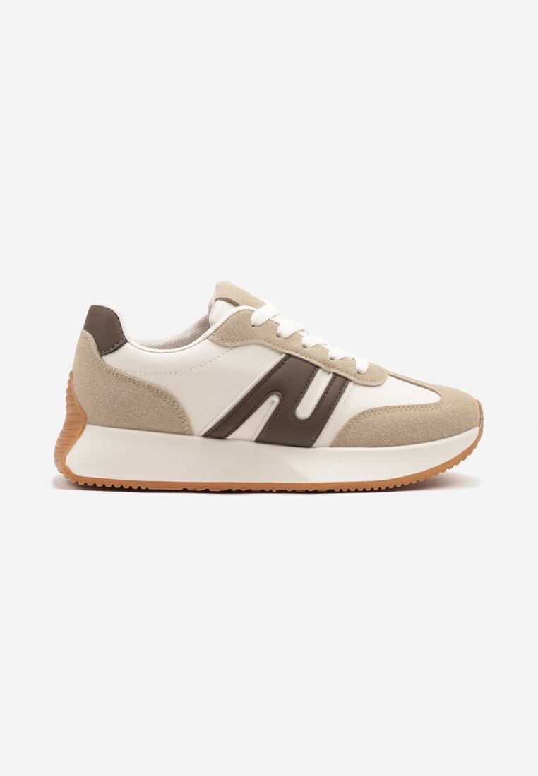 Sneakers Dalvisa Bej închis