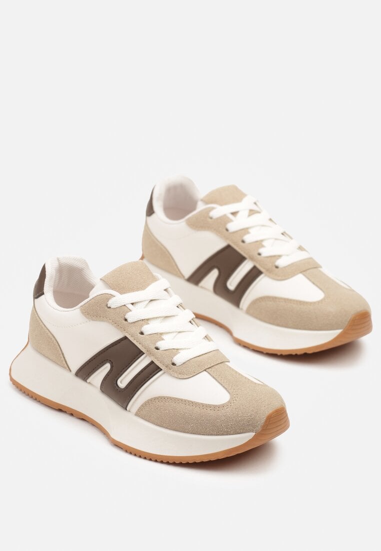 Sneakers Dalvisa Bej închis