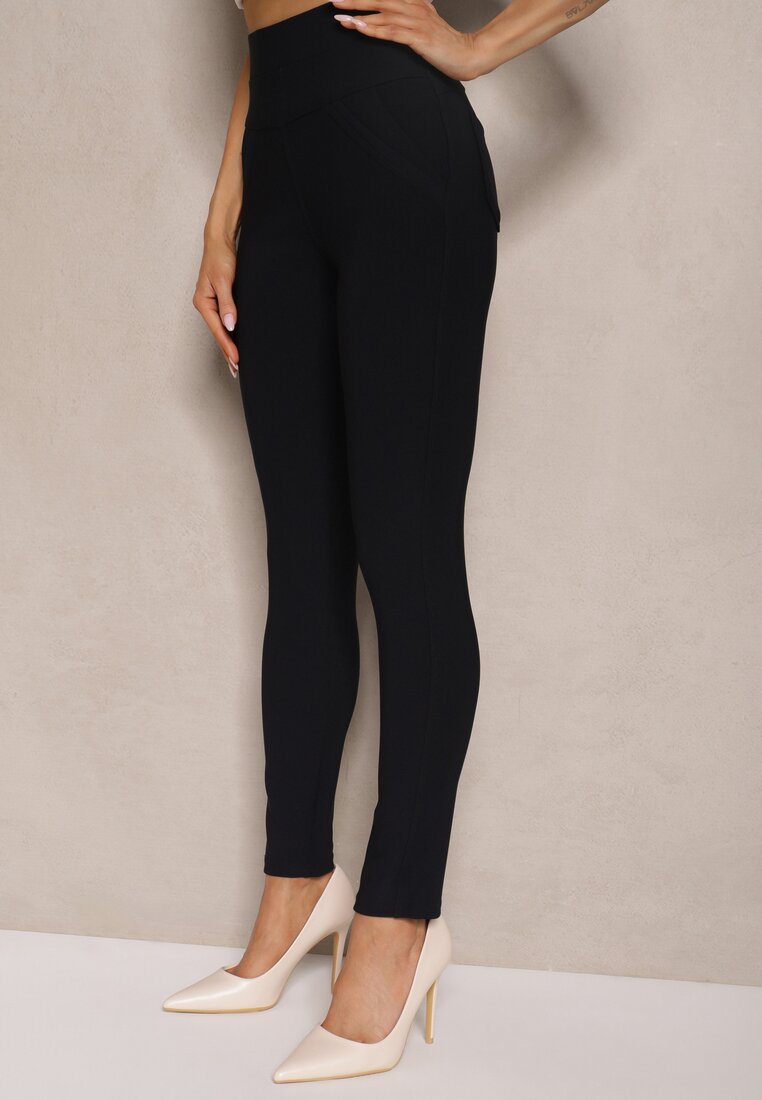 Pantaloni Rizeena Bleumarin