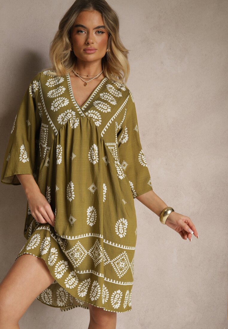 Rochie Virisna Verde închis