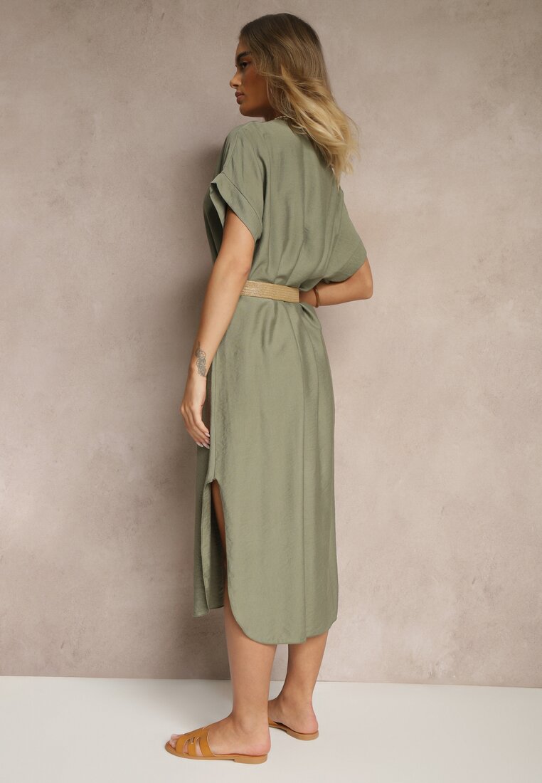 Rochie Soniloria Verde închis
