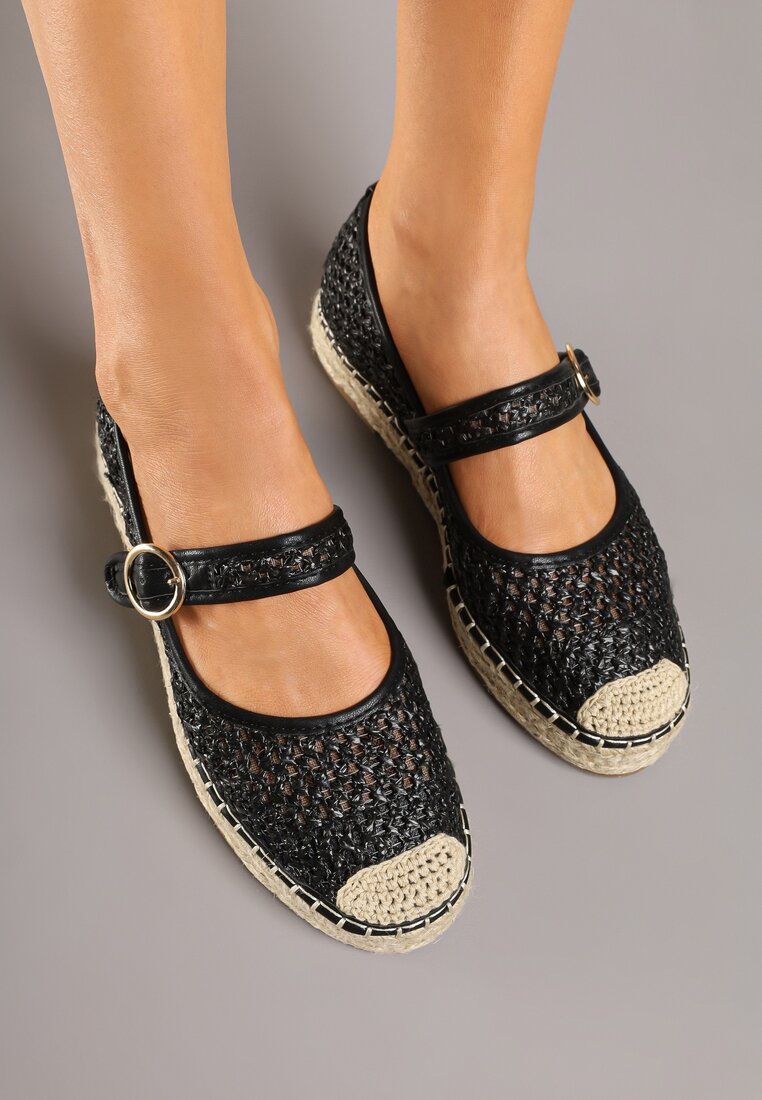 Espadrile Eranwena Negre