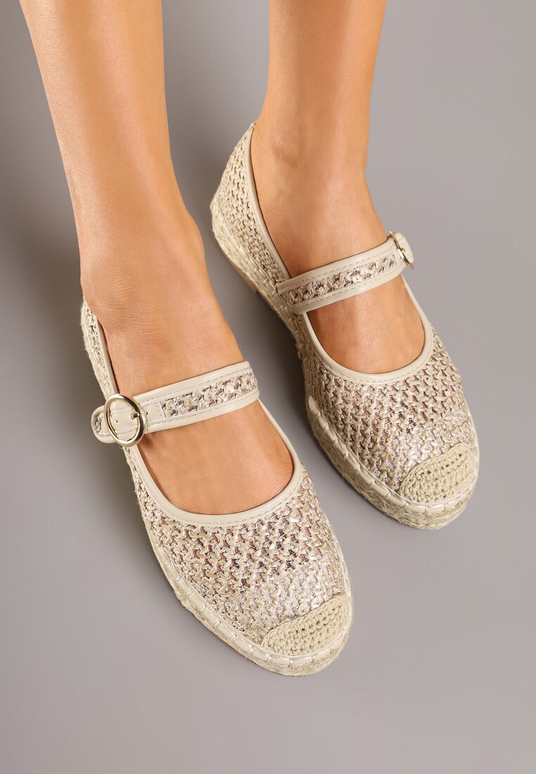 Espadrile Eranwena Bej