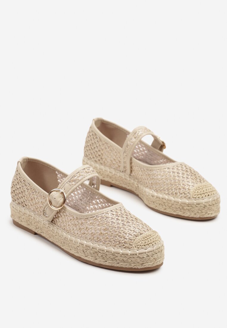 Espadrile Eranwena Bej