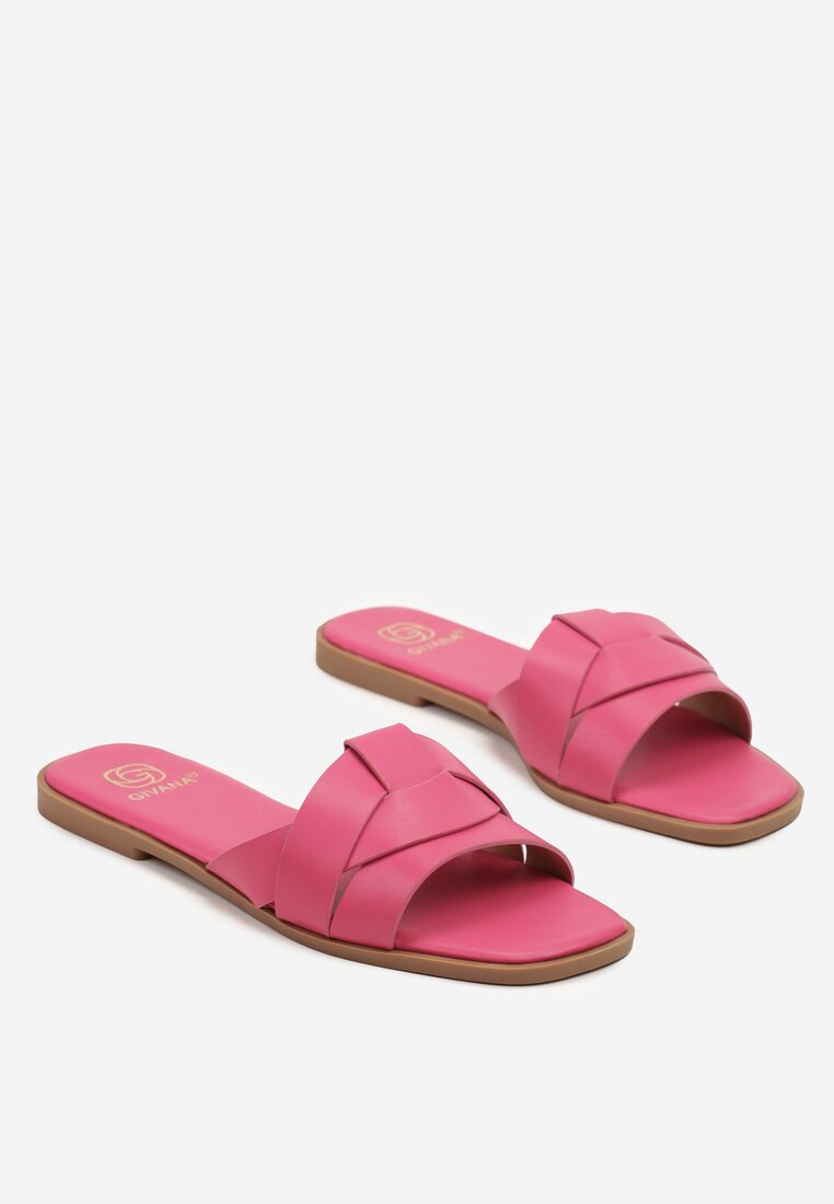Papuci Davianne Fucsia