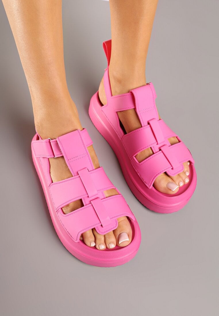 Sandale Faliniela Fucsia