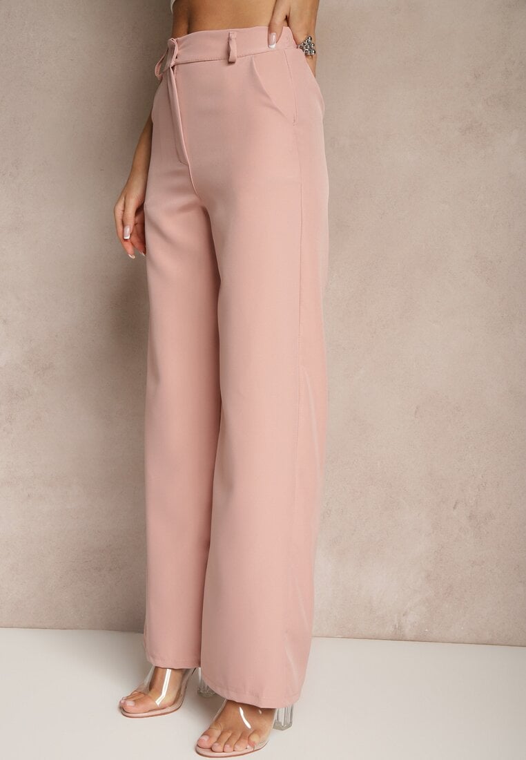 Pantaloni Viviorea Roz