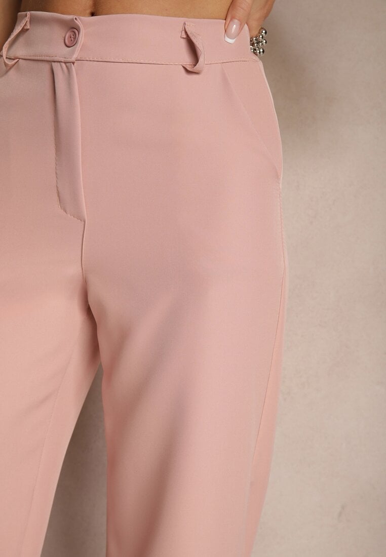 Pantaloni Viviorea Roz