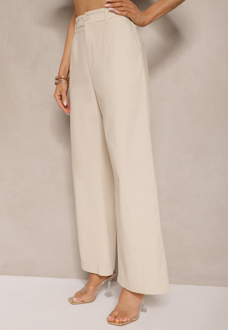 Pantaloni Nalilva Bej