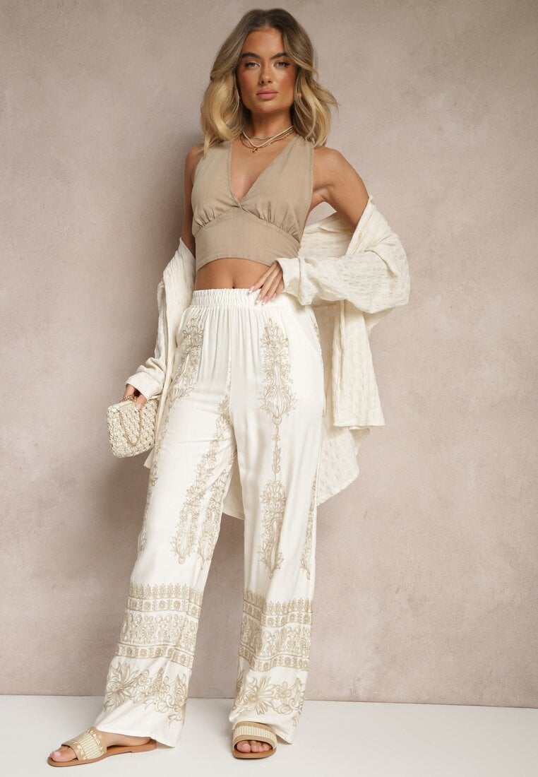Pantaloni Serilia Bej