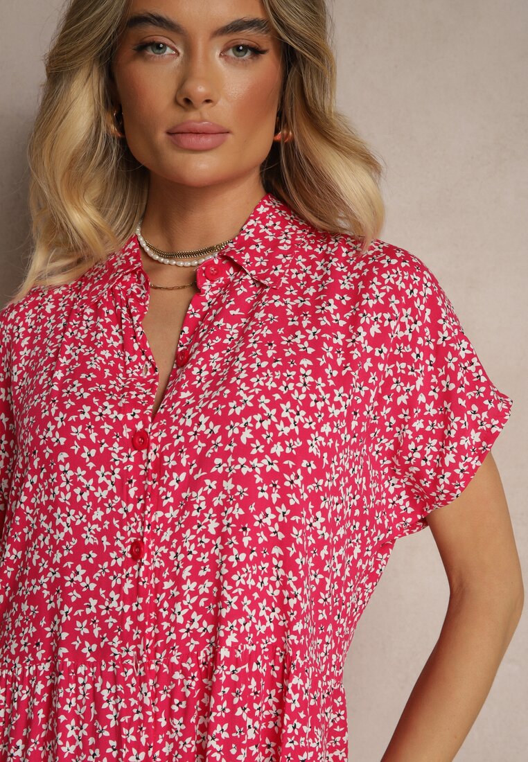 Rochie Sarilon Fucsia
