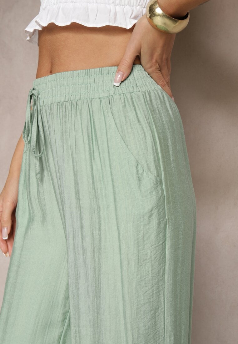 Pantaloni Verde mentă